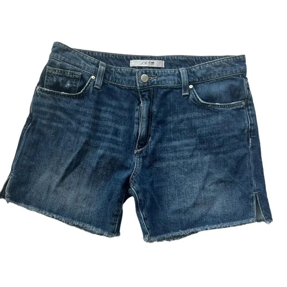 Joe's Women's  Distressed raw Hem Jean Denim Summer 100% Cotton  Shorts sz 29